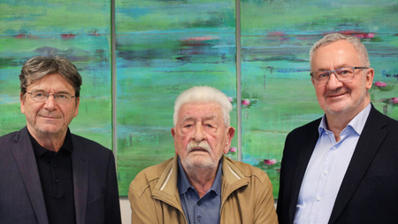 vin links nach rechts Albert Hingerl, Rainer Lauterbach und Thomas Stark