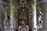 Bild des Hochaltares in der Nikolauskirche