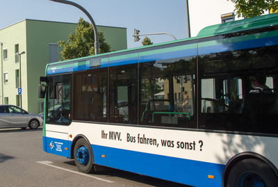 Bild eines Nahverkehrsbusses des MVV